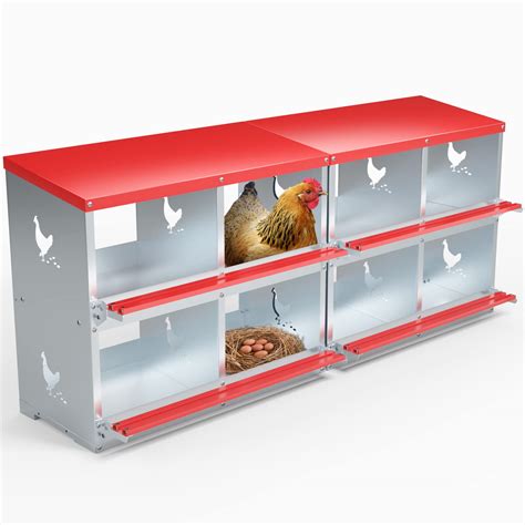 metal chicken nest boxes manufacturer|wall mounted chicken nesting boxes.